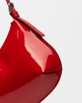 Bolso de hombro Mia en piel charol