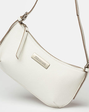 Bolso de hombro Mia en piel granulada