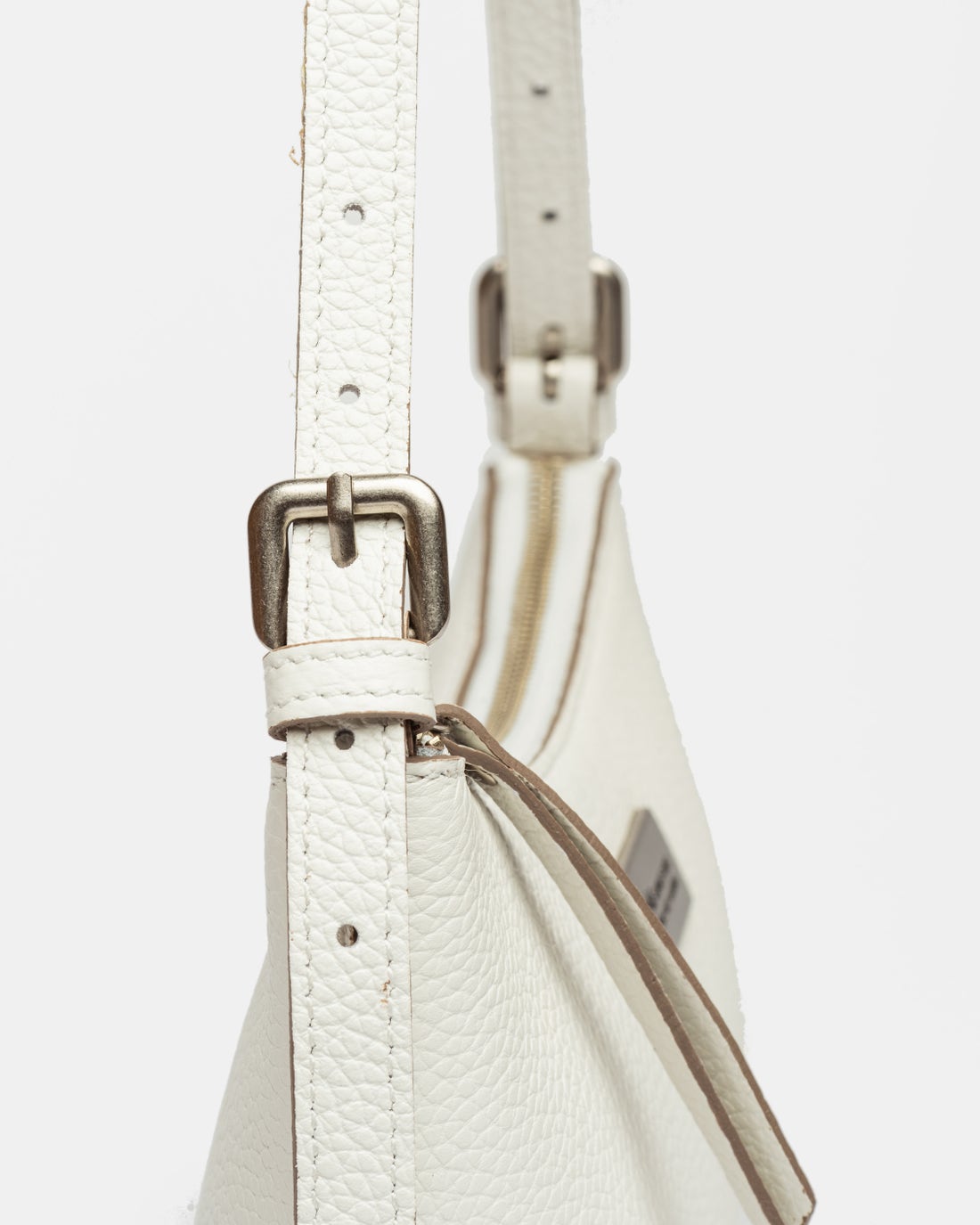 Bolso de hombro Mia en piel granulada