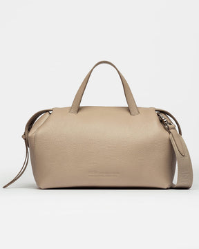 Bolso de mano Resort en piel granulada