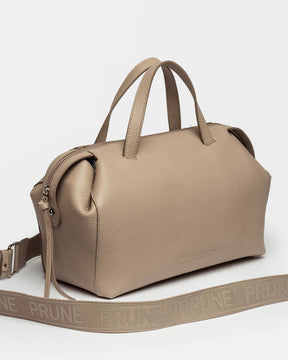 Bolso de mano Resort en piel granulada