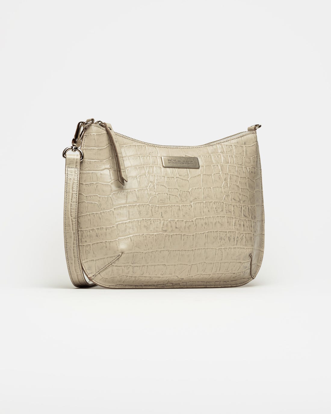 Bandolera Mia en cuero croco