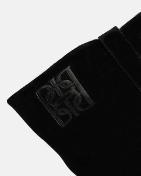 Bota caña alta Onassis en gamuza