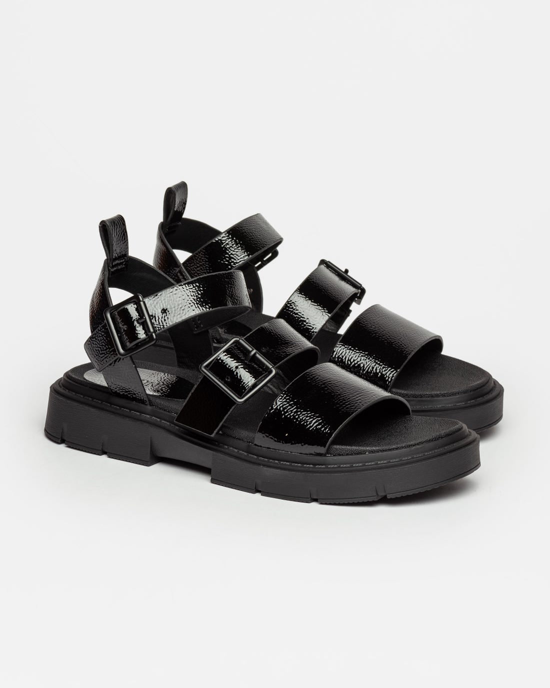 Sandalia mediana Nina efecto piel