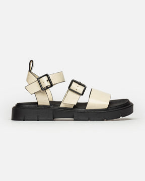 Sandalia mediana Nina efecto piel