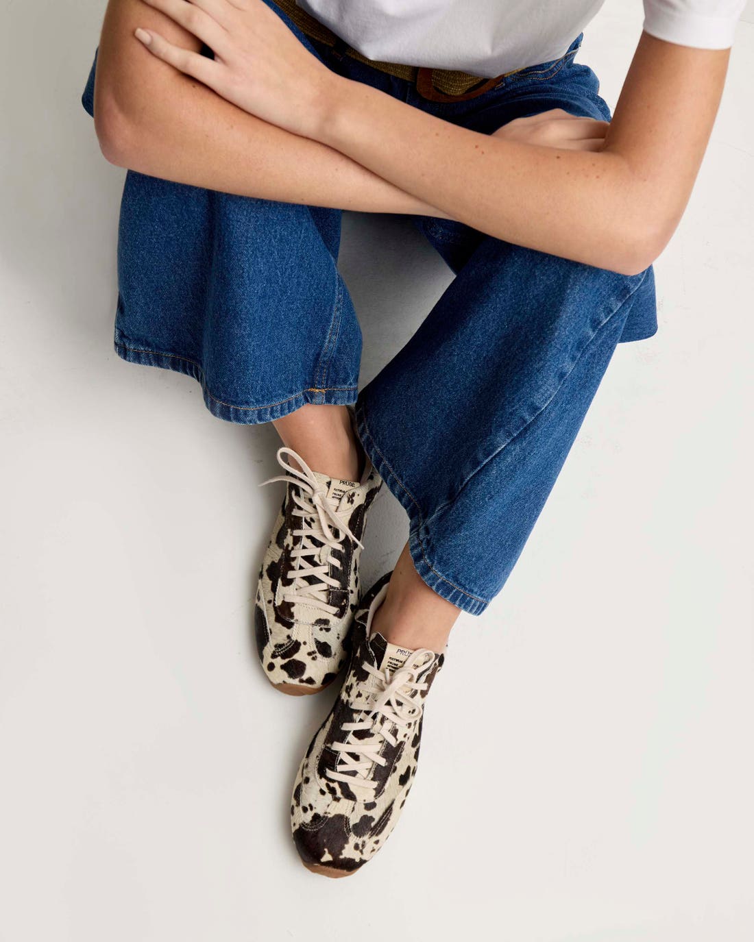 Zapatilla Julie de piel