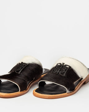 Flat Monogram en pelo